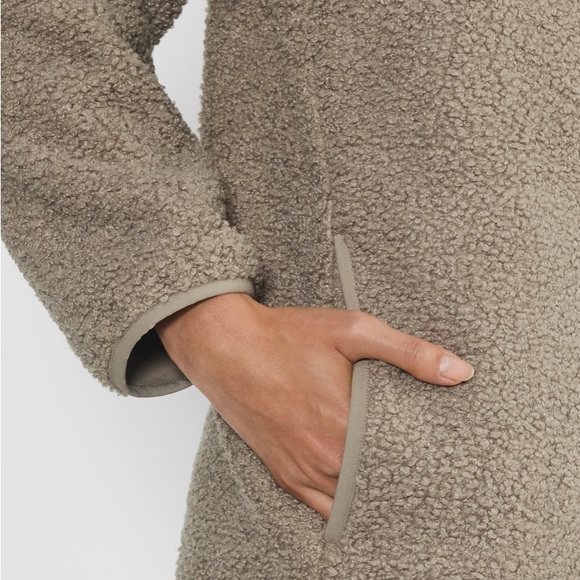 Wilfred Sherpa Long Liner Jacketet - Picture 5 of 14